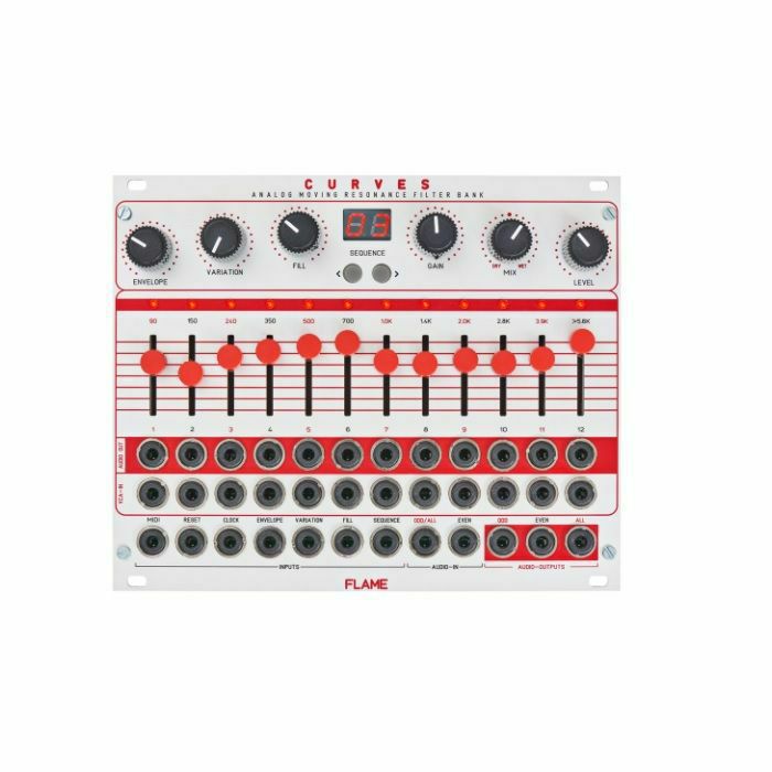FLAME - Flame Curves Analogue Moving Resonance Filter Bank Module (B-STOCK)
