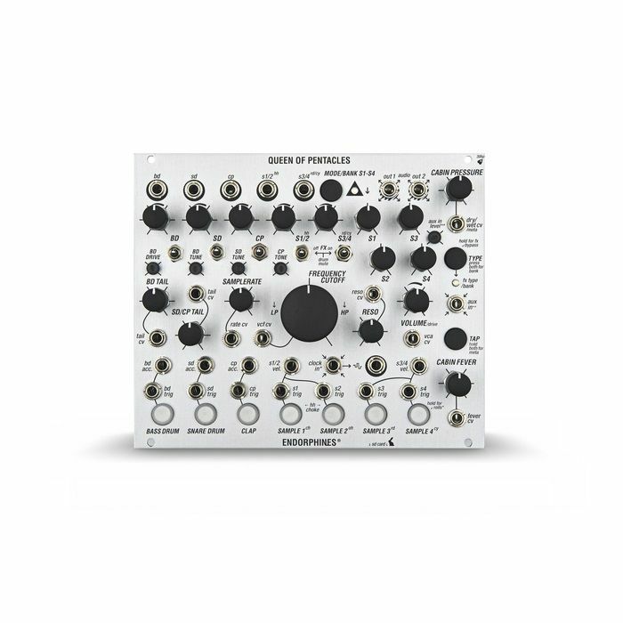 ENDORPHIN.ES - Endorphin.es Queen Of Pentacles 909 Inspired Drum Module (silver)