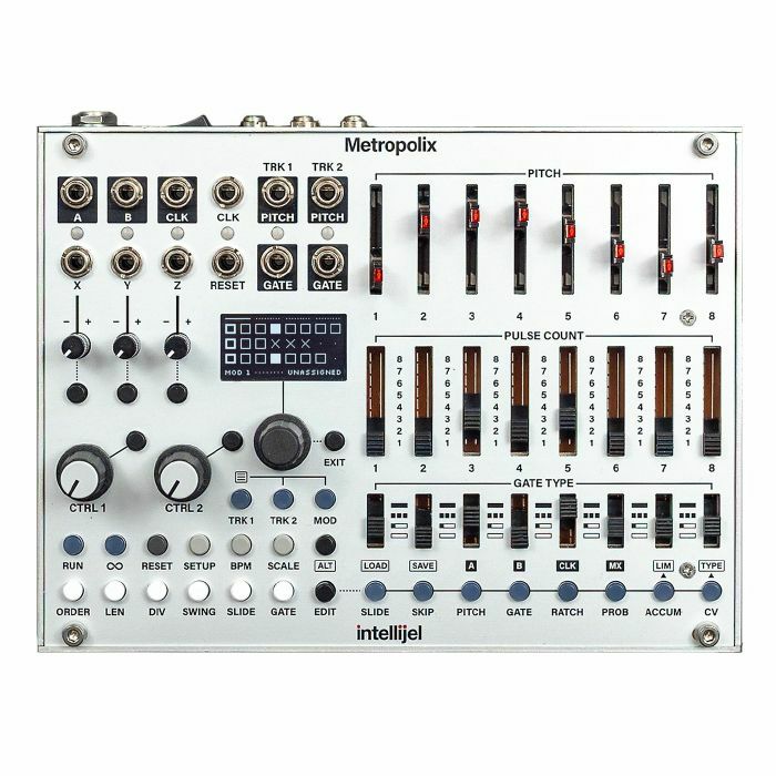 INTELLIJEL - Intellijel Metropolix Solo Desktop Multi-Track Performance MIDI/CV Sequencer (B-STOCK)
