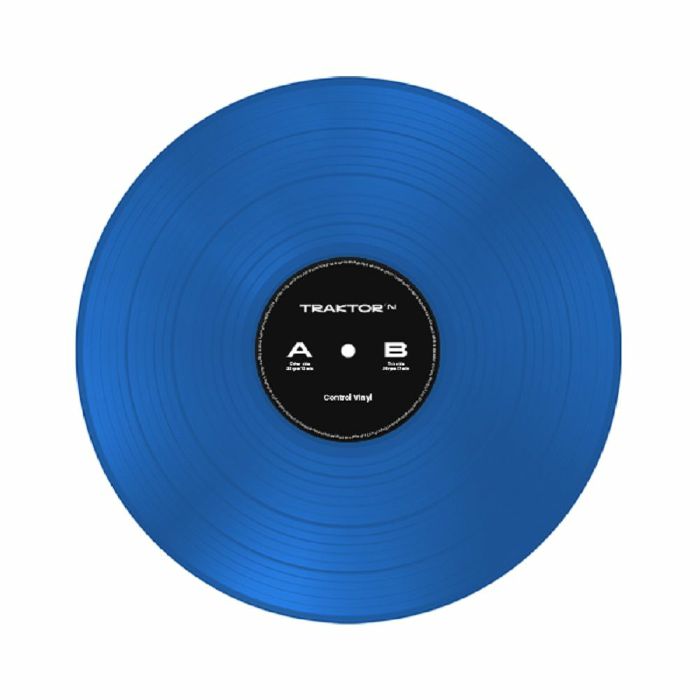 NATIVE INSTRUMENTS - Native Instruments Traktor 12" Control Vinyl Record (single, blue)