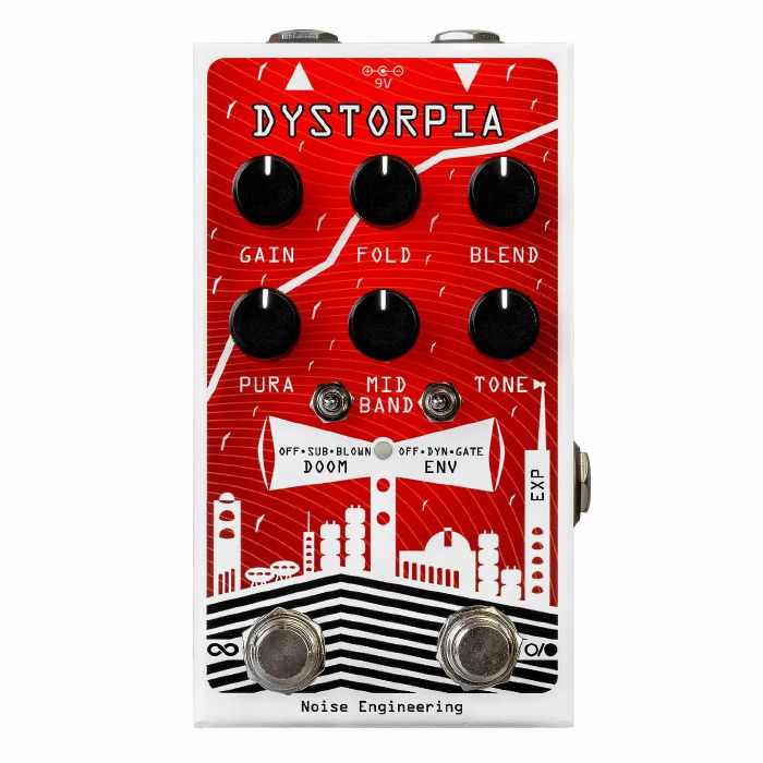 NOISE ENGINEERING - Noise Engineering Dystorpia Digital Fuzz/Overdrive Effects Pedal