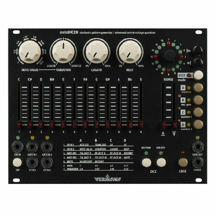 VERMONA - Vermona Melodicer Stochastic Pattern Generator Module (B-STOCK)