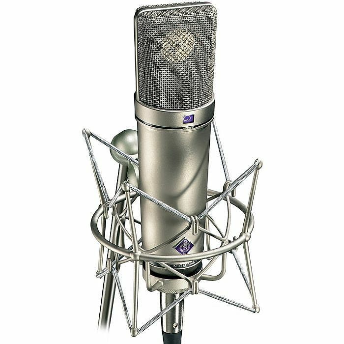 NEUMANN - Neumann U87Ai Switchable Studio Microphone & Shockmount Set (nickel) (B-STOCK)