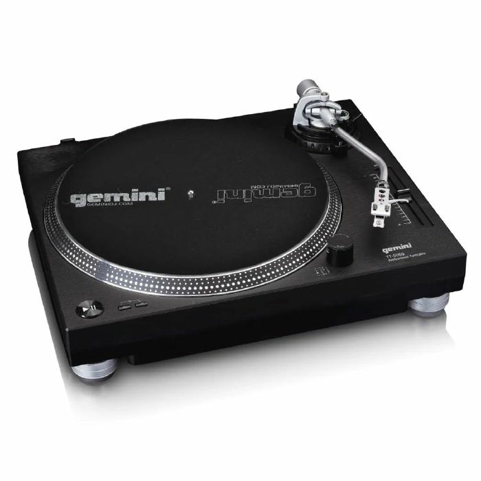 GEMINI - Gemini TT-5000 High-Torque Direct-Drive DJ Turntable With USB