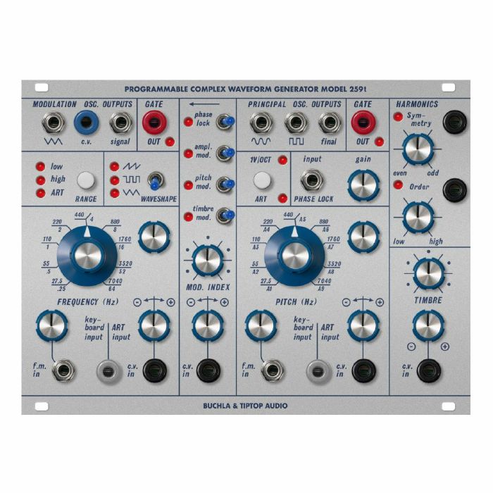 BUCHLA & TIPTOP AUDIO - Buchla & TipTop Audio Programmable Complex Waveform Generator Model 259t Module