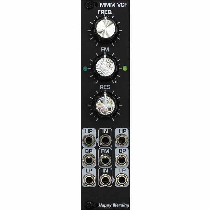 HAPPY NERDING - Happy Nerding MMM VCF Moog Multi-Mode Voltage Controlled Filter Module (black)