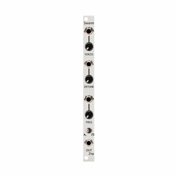 2HP - 2hp Swarm Hyper-Saw/Pulse Oscillator Module (silver)