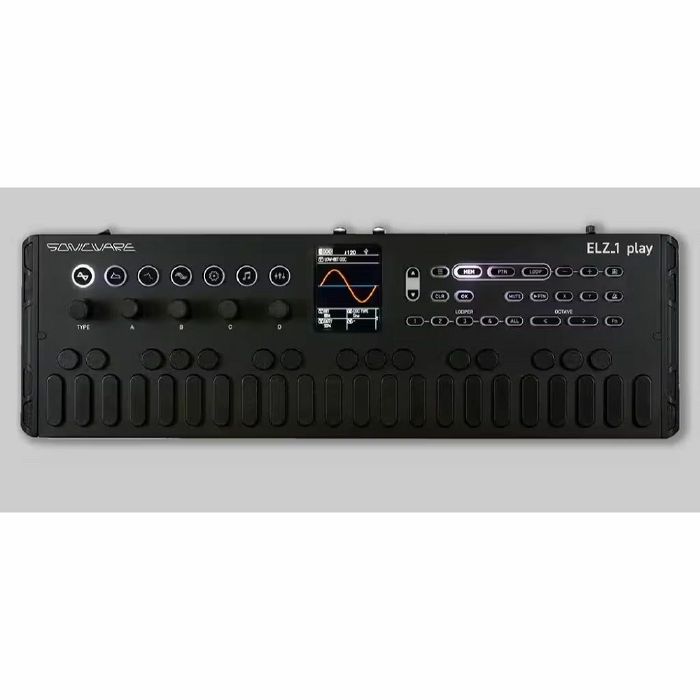 SONICWARE - Sonicware ELZ_1 Play Portable Digital Synthesiser With Looper (all black)