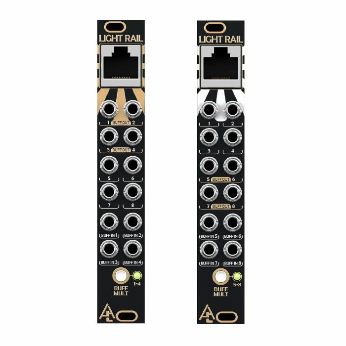 AFTER LATER AUDIO - After Later Audio Light Rail 8-Channels Audio/Modulation Over Ethernet Modules (pair)