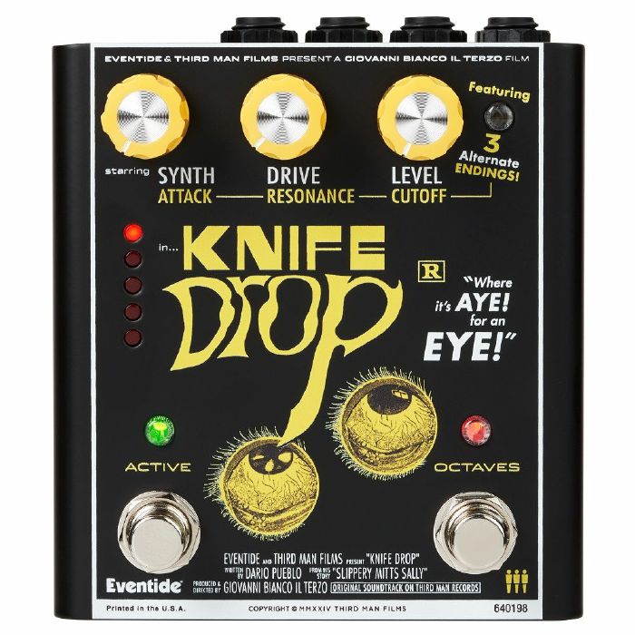 EVENTIDE - Eventide Knife Drop Fuzz Octave Effects Pedal