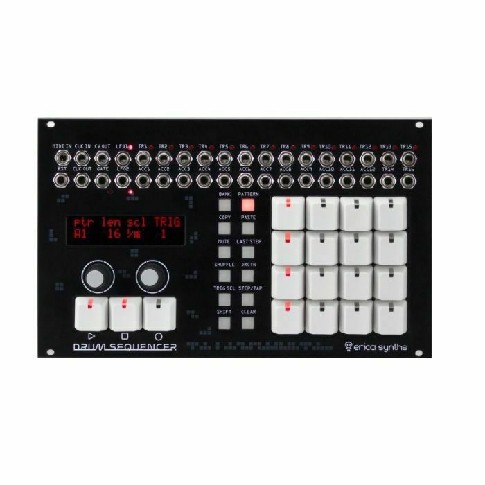 ERICA SYNTHS - Erica Synths Drum Sequencer Advanced Drum Sequencer Module (B-STOCK)