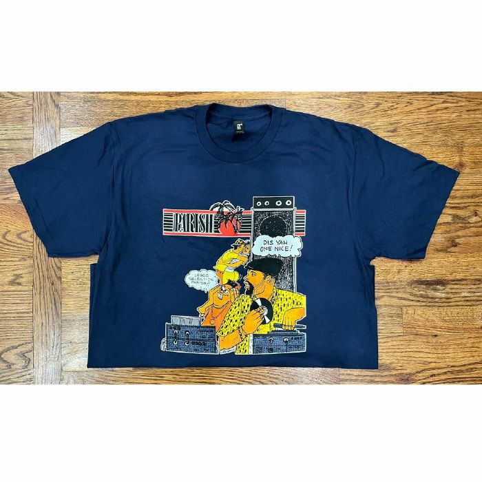 DIGIKILLER - Digikiller Parish Label Limonious T-Shirt (navy, large)