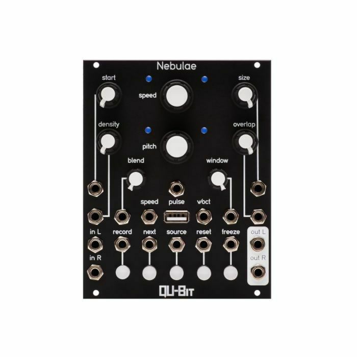 QU BIT - Qu-Bit Nebulae v2 Granular Sampler Module (black) (B-STOCK)