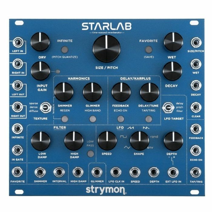 STRYMON - Strymon Starlab Time-Warped Reverb Module (blue)