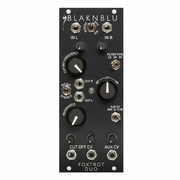 BLAKNBLU - BlaknBlu Foxtrot Duo Stereo/Mono Multimode Multi-Topology Filter Module