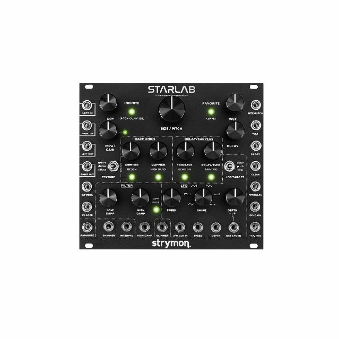 Strymon Starlab Time-Warped Reverb Module (black) at Juno