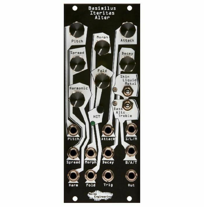 NOISE ENGINEERING - Noise Engineering Basimilus Iteritas Alter Digital Drum Synthesiser Module (black) (B-STOCK)