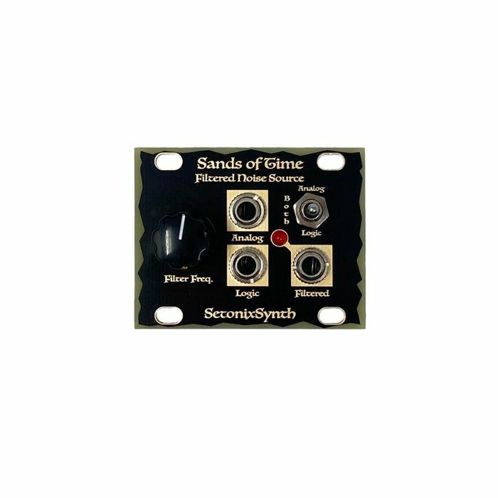 SETONIX SYNTH - SetonixSynth Sands Of Time 1U Filtered Noise Source Module