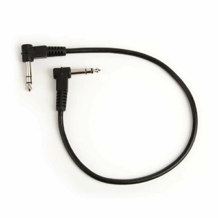 STRYMON - Strymon Male Right Angle 1/4" To Male Right Angle 1/4" TRS Cable (46cm)
