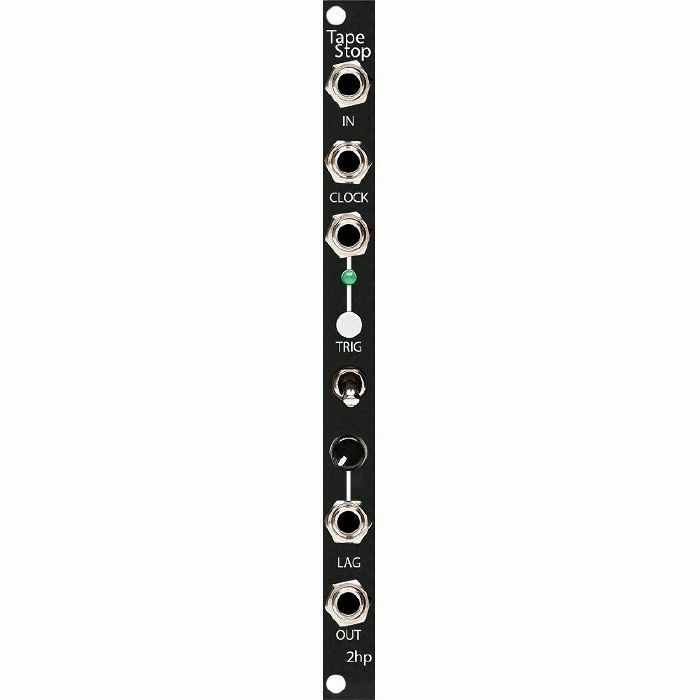 2HP - 2hp Tape Stop Clock-Syncable Tape Stop Effect Module (black)