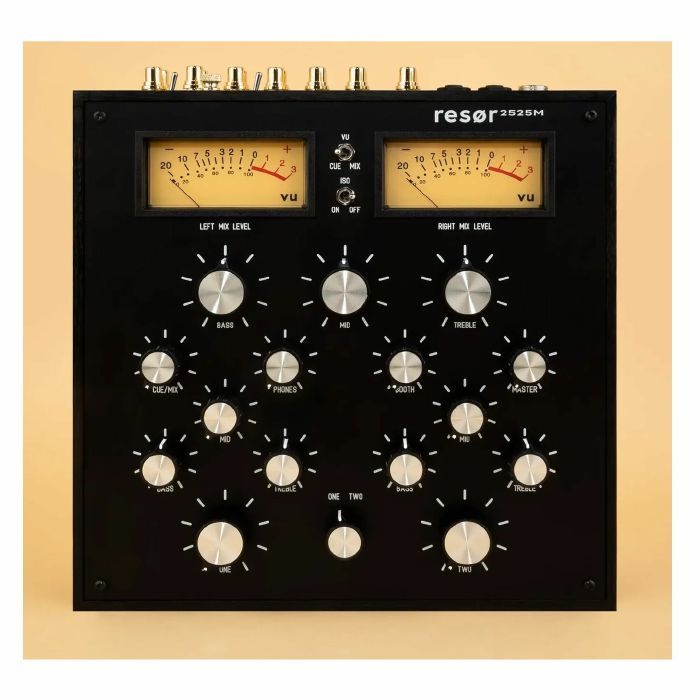 RESOR - Resor 2525 M 2-Channel Rotary DJ Mixer (black)