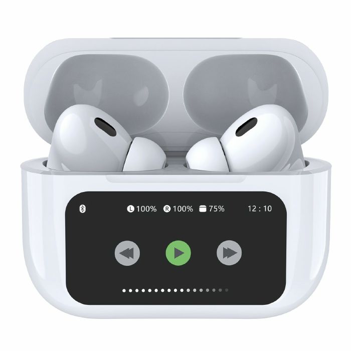 AV LINK - AV:Link Ear Shots Pro LED Active Noise Cancelling True Wireless Earphones With LED Screen