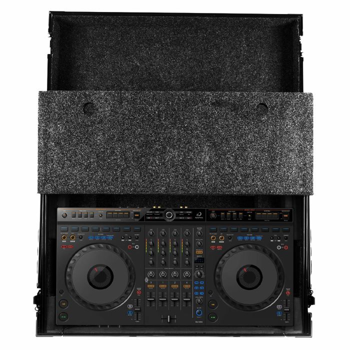 UDG - UDG AlphaTheta DDJ-GRV6 Flightcase + Laptop Shelf