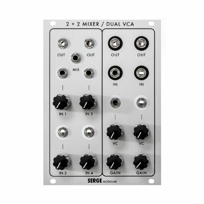 SERGE - Serge 2+2 Mixer/Dual VCA Module