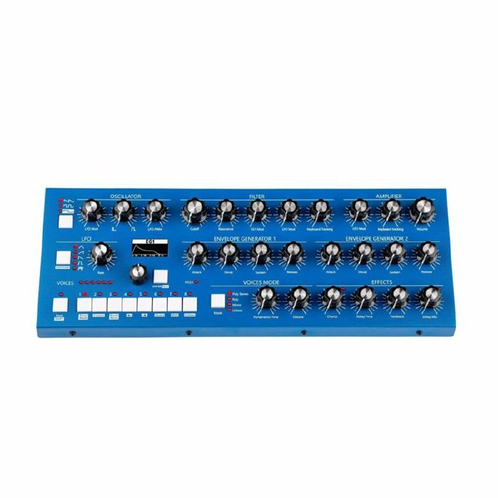 GS MUSIC - GS Music Bree6 6-Voice Polyphonic Analogue Synthesiser (blue)