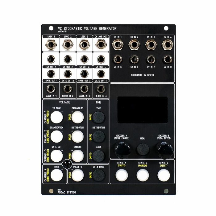 ADDAC SYSTEM - ADDAC System ADDAC511 VC Stochastic Voltage Generator Module