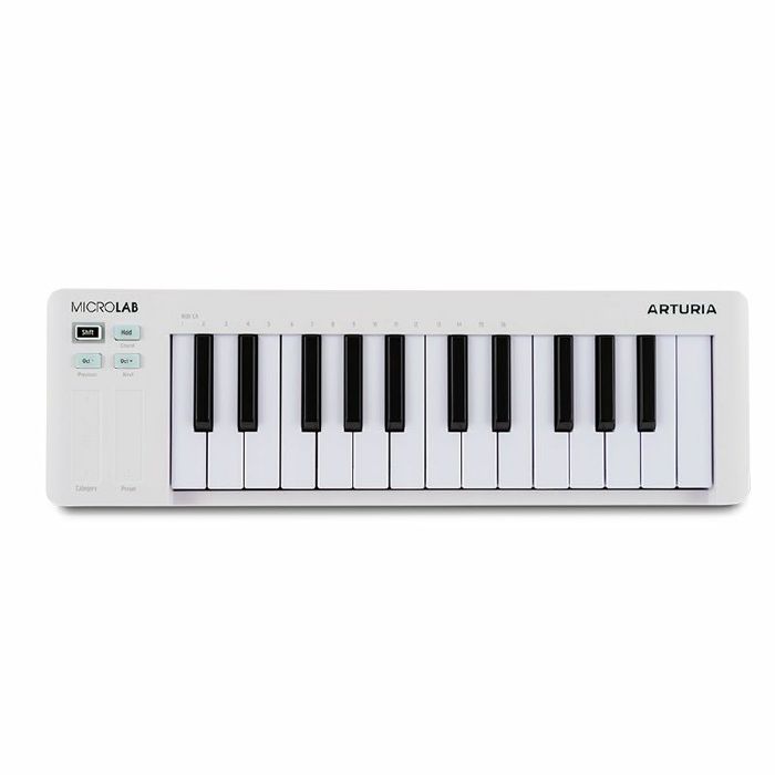ARTURIA - Arturia MicroLab MK3 25-Key USB-C MIDI Keyboard Controller (white)