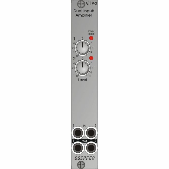 DOEPFER - Doepfer A-119-2 Dual External Input/Amplifier Module