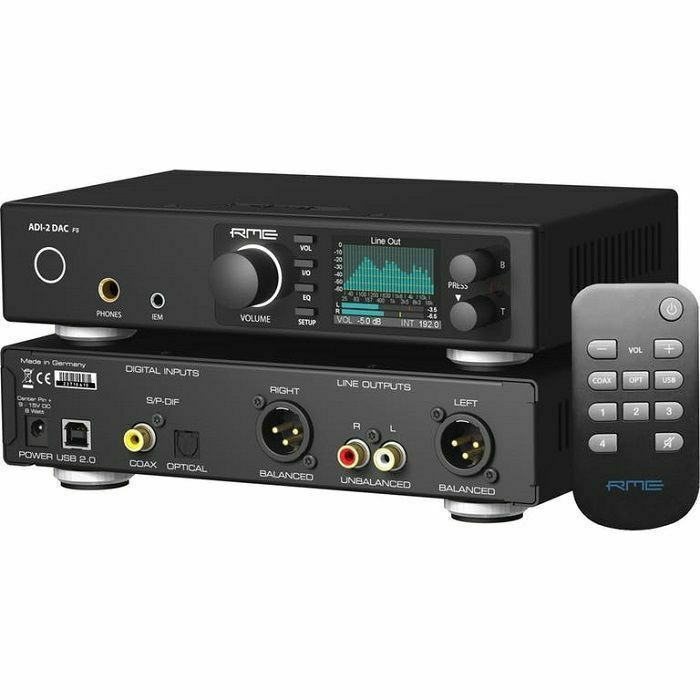 RME - RME ADI-2 DAC FS 2-Channel 768 kHz PCM/DSD DA Converter & USB 2.0 Audio Interface (B-STOCK)