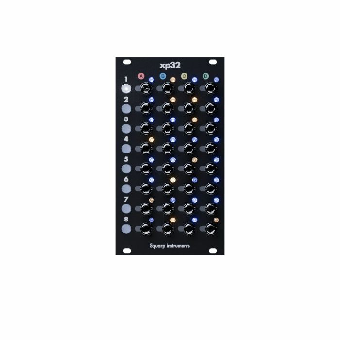 SQUARP INSTRUMENTS - Squarp xp32 Hermod+ Sequencer Expander Module (black)