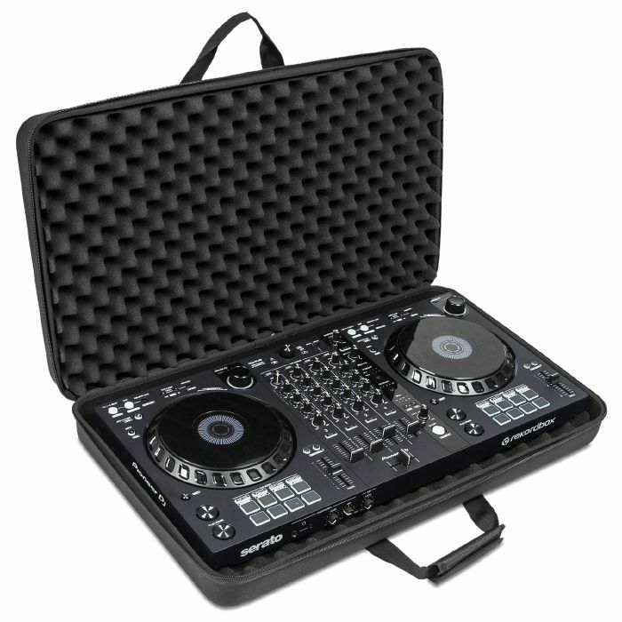 UDG - UDG Creator Controller Hardcase Extra Large MK2 For DDJ-FLX6/DDJ-1000SRT/DDJ-800/XDJ-RR/DDJ-1000/DDJ-RX/DDJ-SX3/DDJ-SX2/DDJ-SX/DDJ-S1/DDJ-T1/XDJ-AERO/XDJ-R1/KONTROL S8/DJ SC LIVE 2/MC7000/NS4FX/NS6II/NS6/MIXDECK QUAD/MIXON 8 PRO (extra large, black)