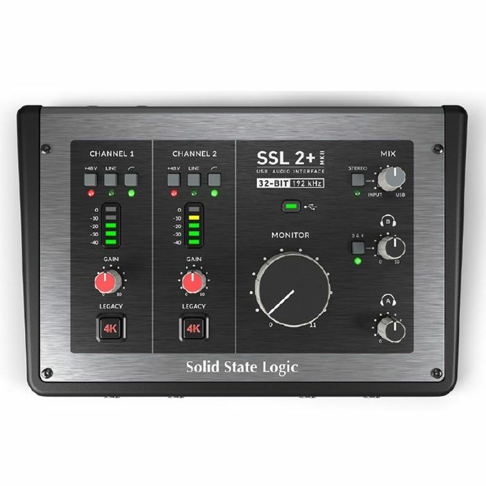 SOLID STATE LOGIC - SSL 2+ MK2 2x4 USB Audio Interface