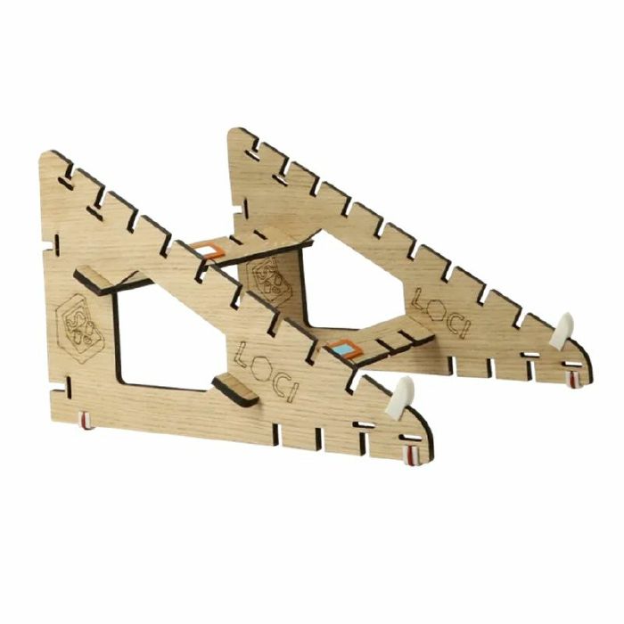 LOCI - LOCI Classic 2.0 Single-Tier Synthesiser Interlocking Stand (oak)