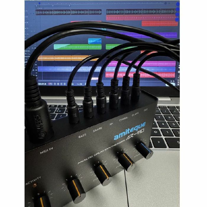 Amiteque AR-110 Compact 6-Voice Analogue Drum Synthesiser