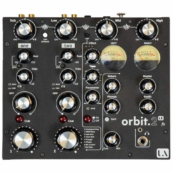 Union Audio orbit.2 LE FX 2-Channel Rotary DJ Mixer with Built-In