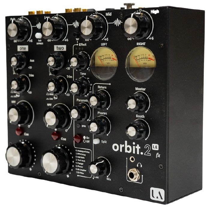 Union Audio orbit.2 LE FX 2-Channel Rotary DJ Mixer with Built-In Effects