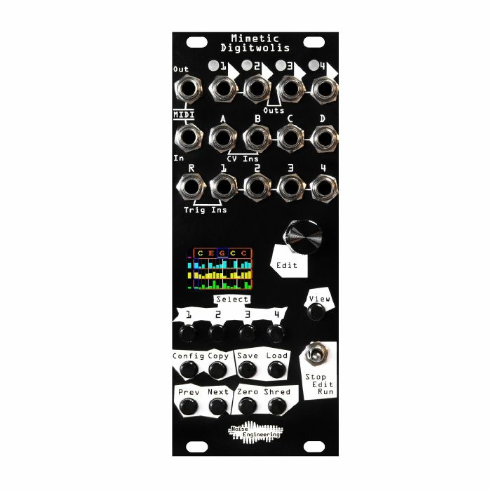 鍵盤楽器 Noise Engineering Mimetic Digitwolis Noise Engineering Mimetic Digitwolis 4-Channel Performance