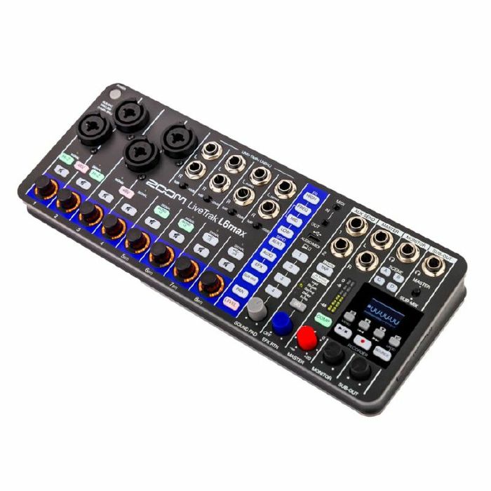 Zoom LiveTrak L6max 12-Channel Studio Mixer & Recorder