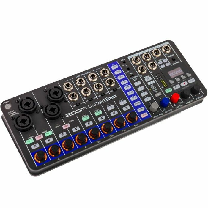Zoom LiveTrak L6max 12-Channel Studio Mixer & Recorder