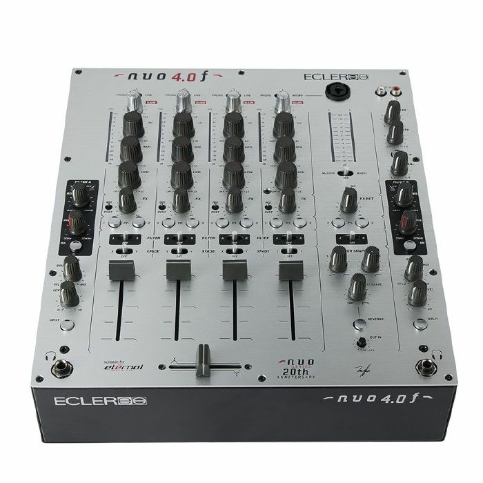 Ecler NUO 4.0F 4-Channel Analogue DJ Mixer with Dual Filters