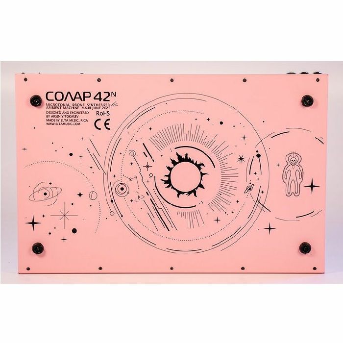 Elta Music Solar 42N Analogue Microtonal Ambient Drone Machine (pink)