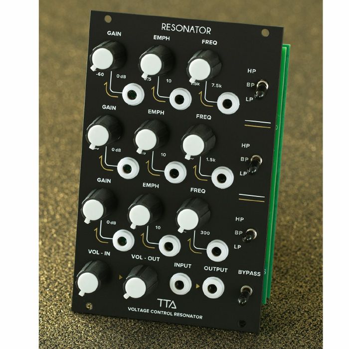 Tiptop Audio Resonator Voltage Controlled Polymoog Resonator Module at