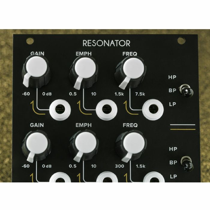 Tiptop Audio Resonator Voltage Controlled Polymoog Resonator Module at