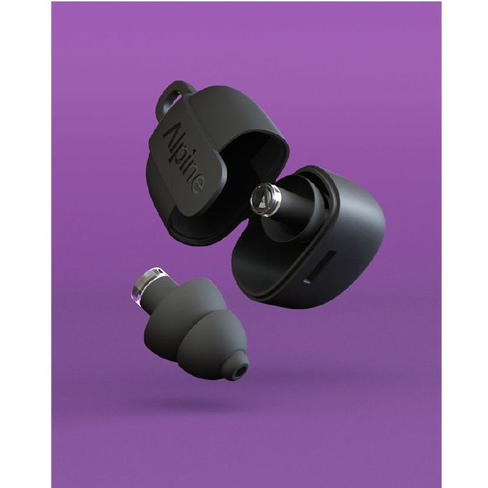 Alpine PartyPlug Pro Hearing Protection Earplugs (black)