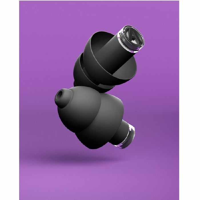 Alpine PartyPlug Pro Hearing Protection Earplugs (black)