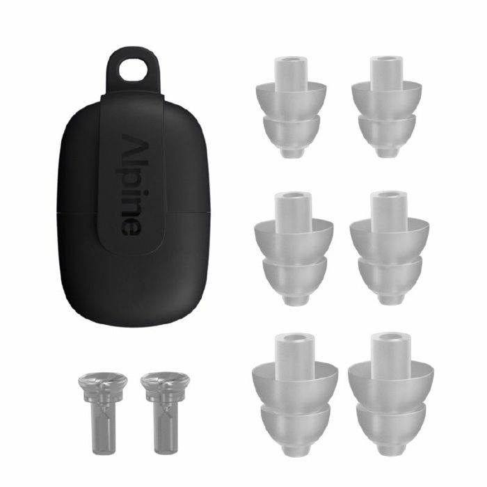 Alpine PartyPlug Hearing Protection Earplugs (transparent)